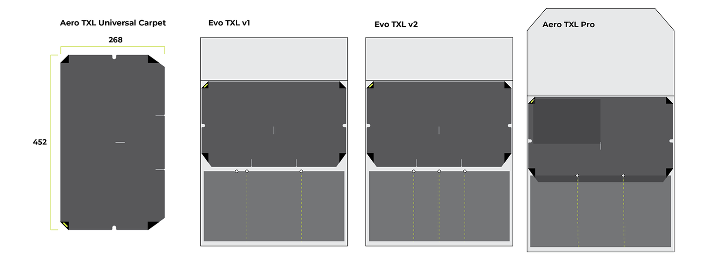 Universal Carpet 452 x 268 (Pro & Evo TXL)