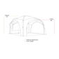 Bus tent Aerobase 3 + Connection Tunnel